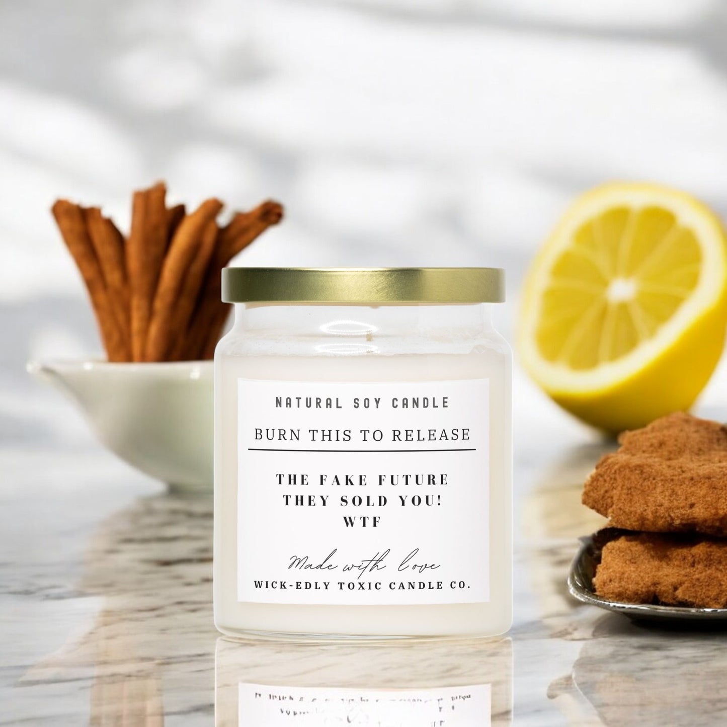 THE FAKE FUTURE CANDLE- 9oz