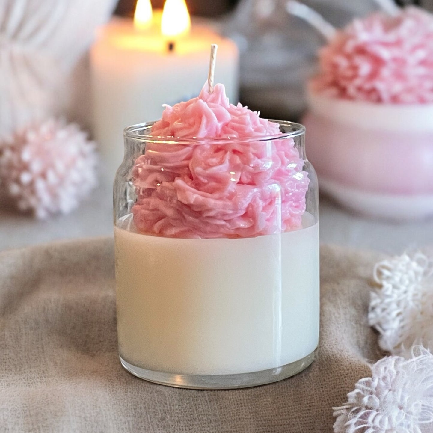 WHIPPED BABY BLISS CANDLE | BABY SHOWER | GENDER REVEAL | COCONUT SOY WAX 10oz