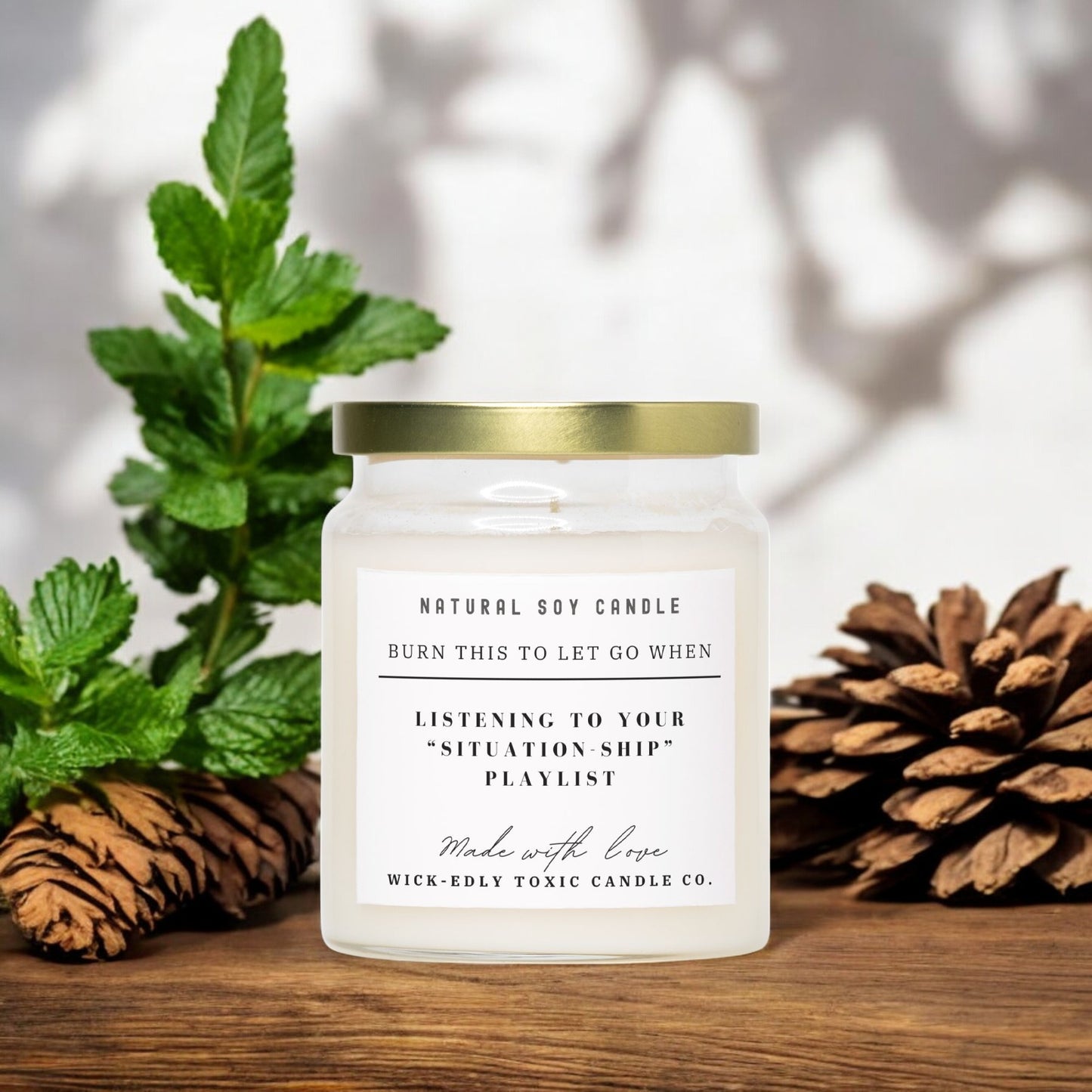THE SITUATION-SHIP CANDLE | THE CANDLE FOR EMOTIONAL DETOX CANDLE- 9oz