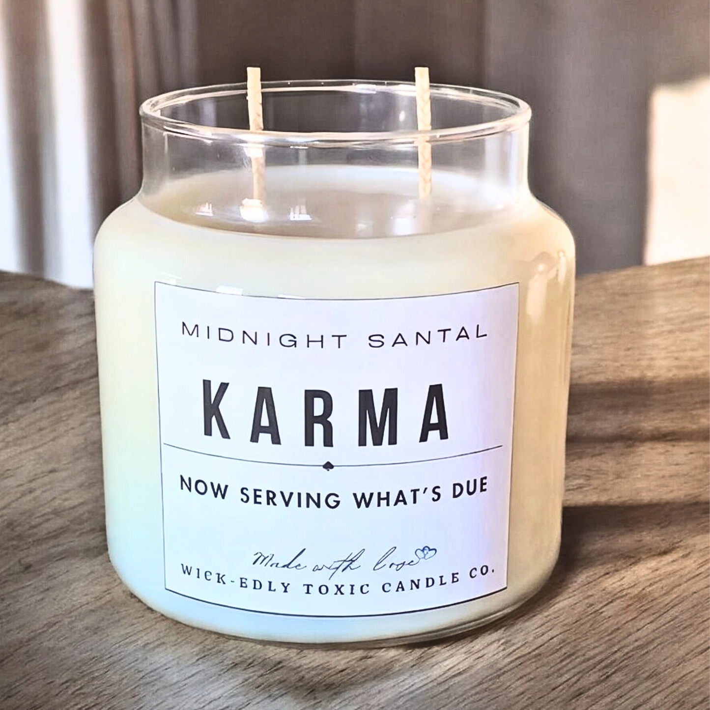 KARMA CANDLE- SANTAL LE LABO SCENTED- 22oz